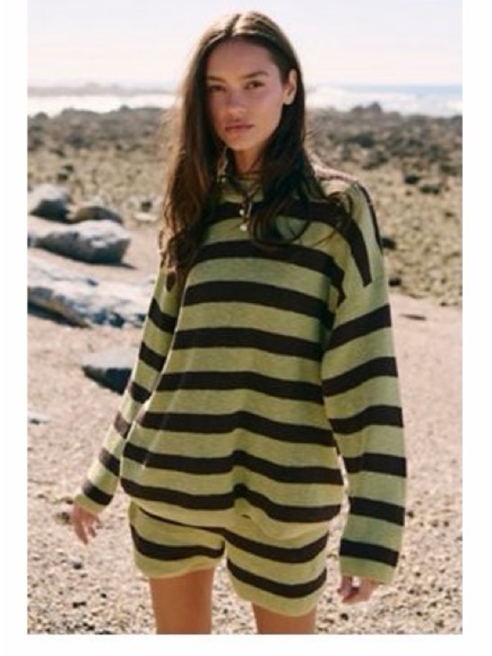 Free People Malibu Surf sweater Co-Ord set/Medium